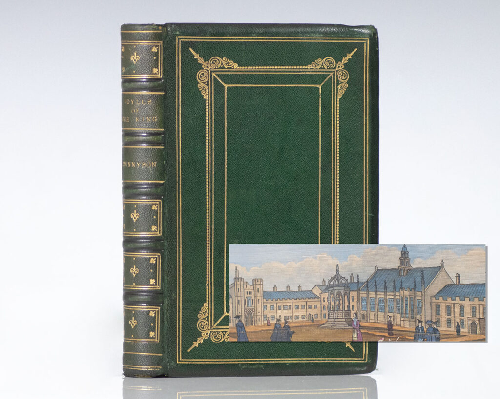 Idylls of the King. [Fore-edge Painting].