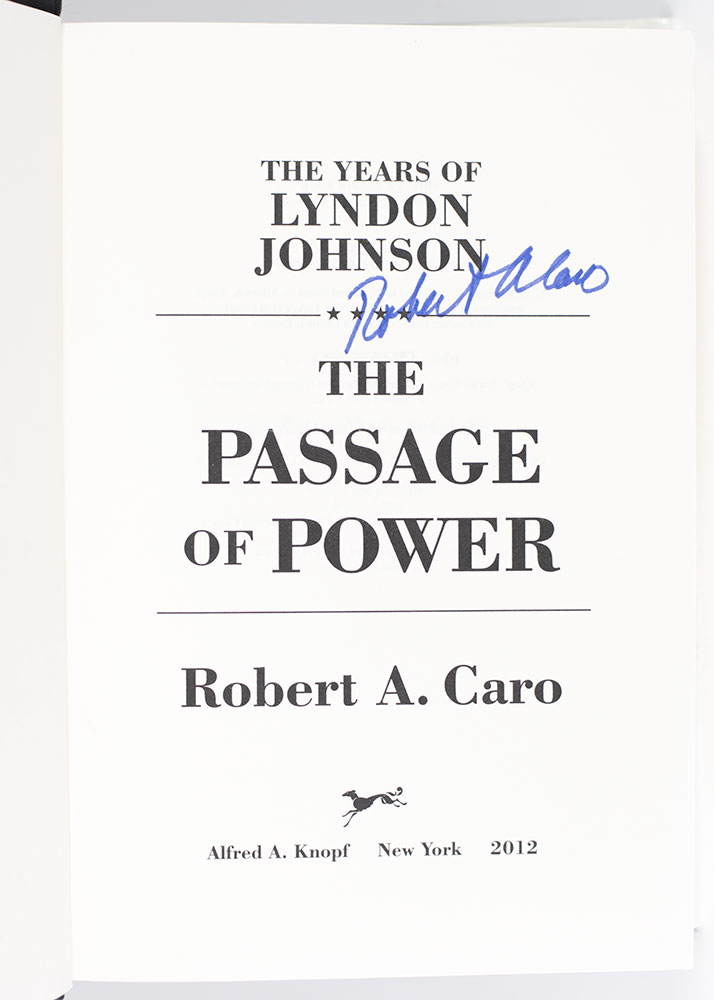 The Years of Lyndon Johnson: The Passage of Power.