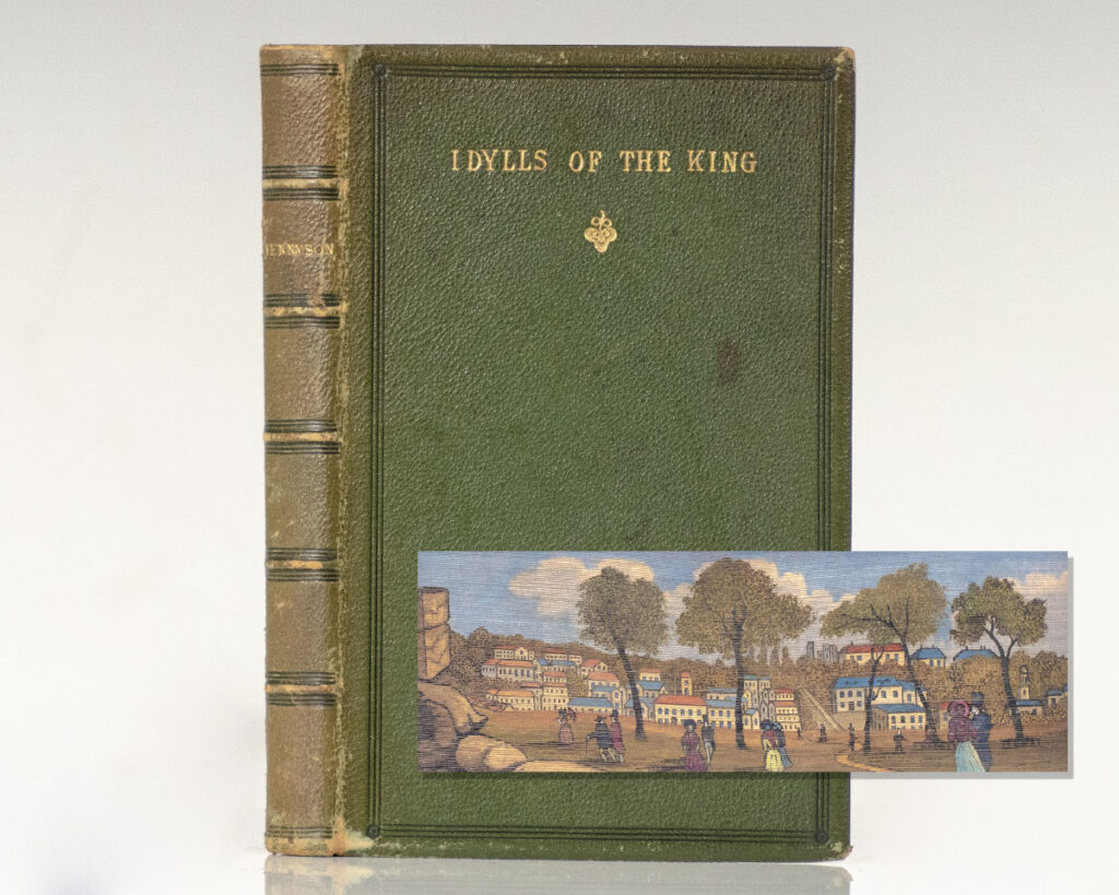 Idylls of the King. [Fore-edge Painting].