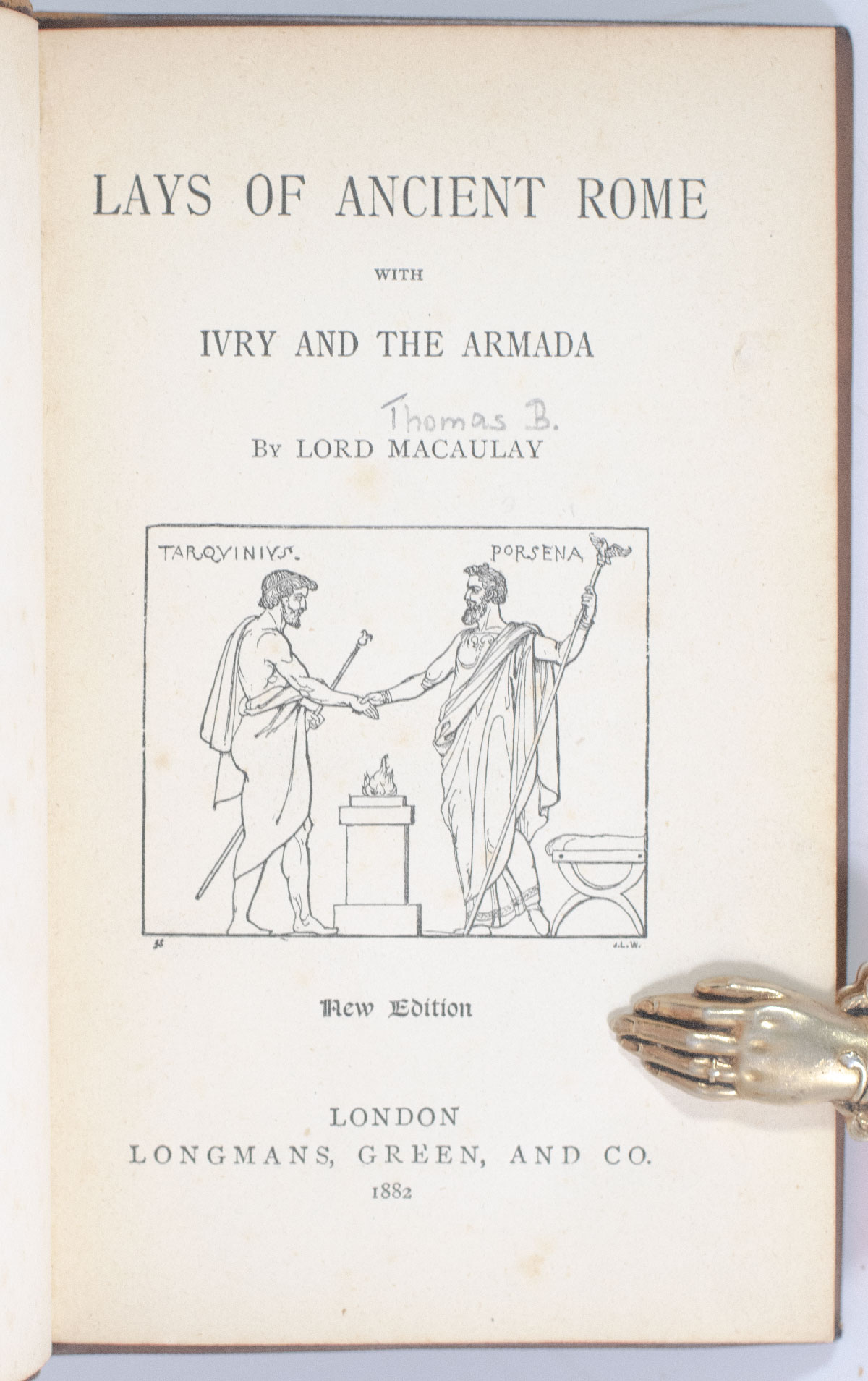 Lays of Ancient Rome with Ivry and the Armada.