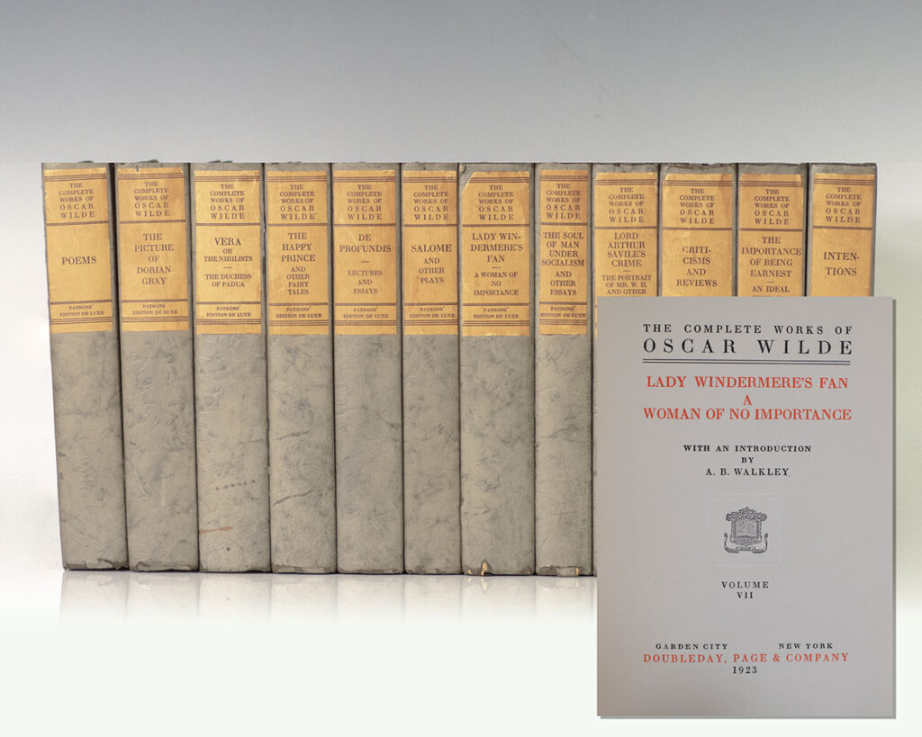 The Complete Works of Oscar Wilde.