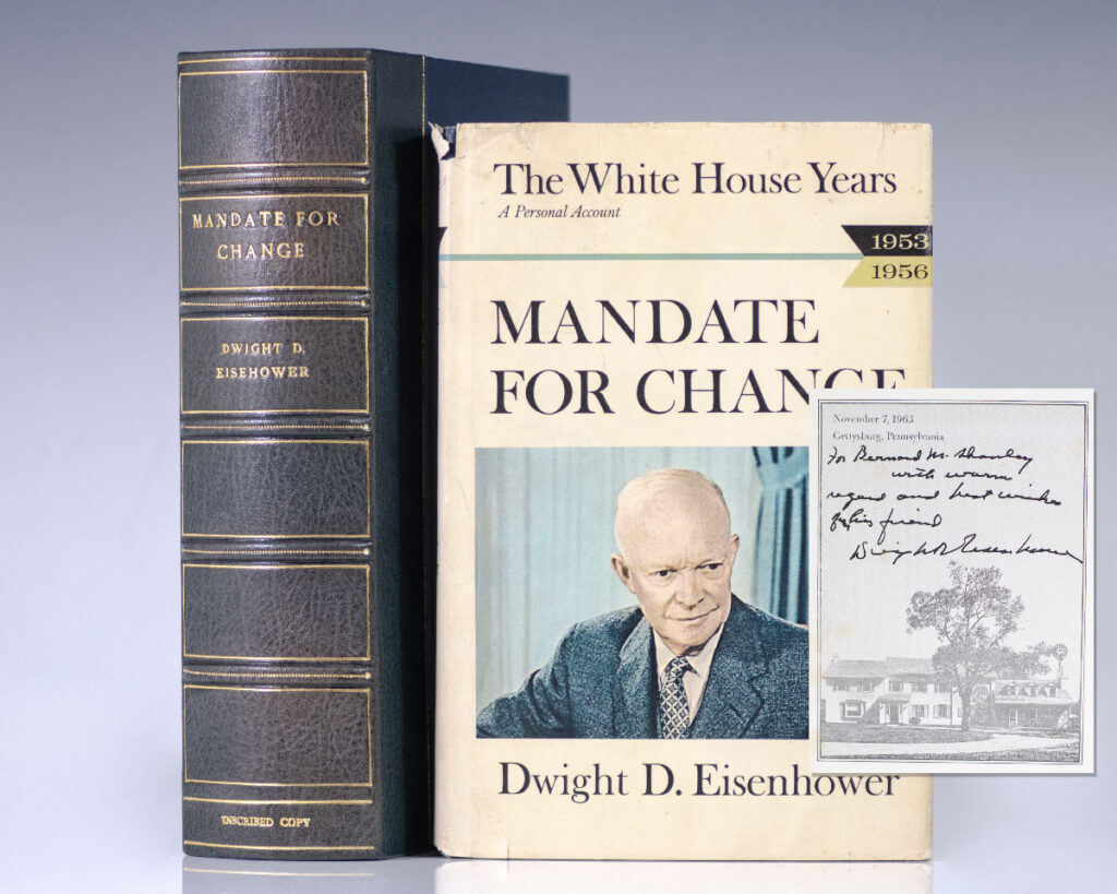 The White House Years: Mandate for Change 1953-1956.