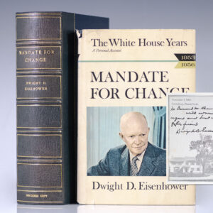 The White House Years: Mandate for Change 1953-1956.