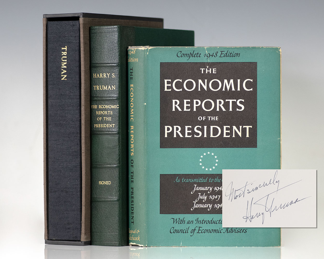 The Economic Reports of the President: As Transmitted to the Congress January 1948, January 1947, July 1947.