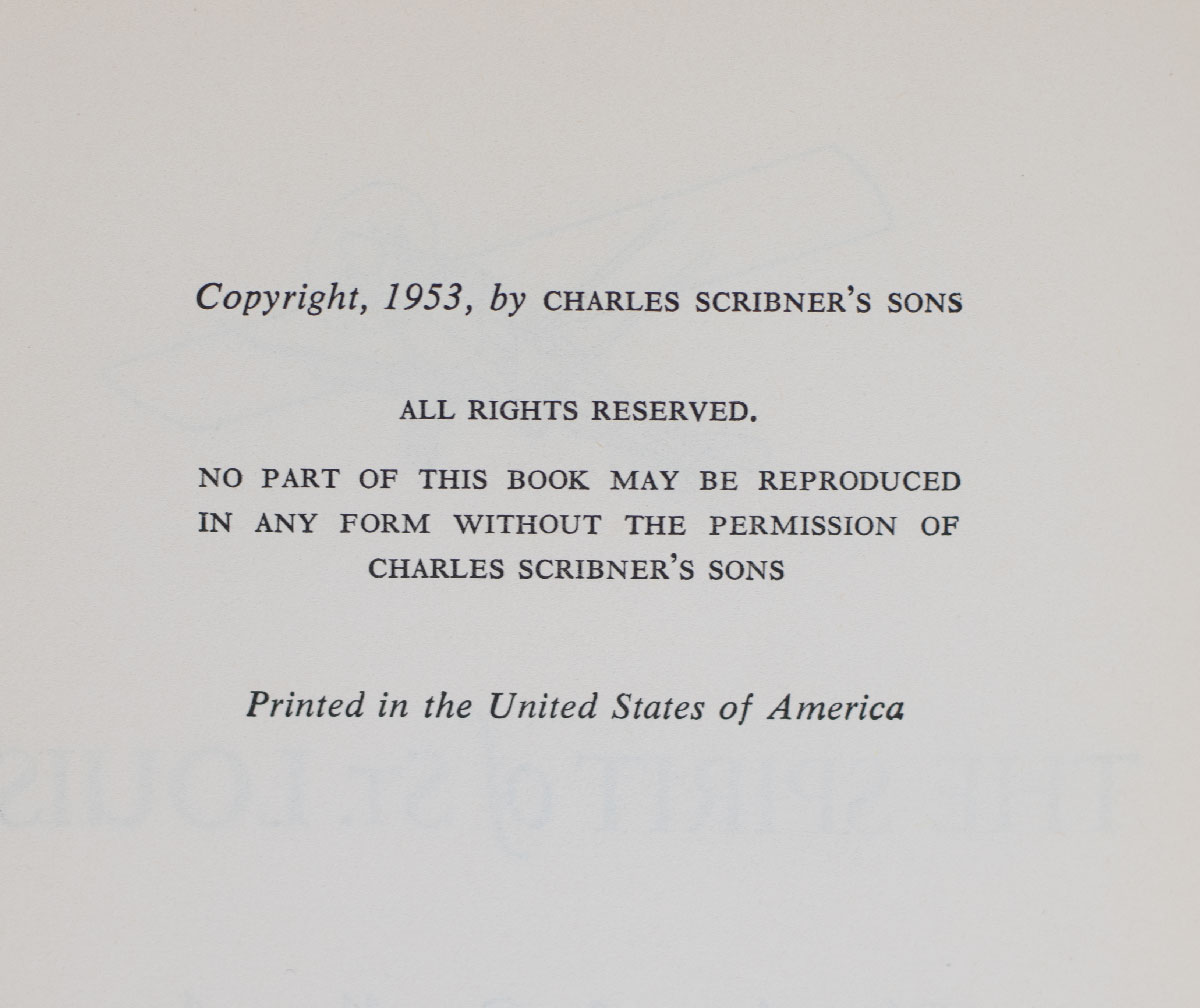 The Spirit of St. Louis.