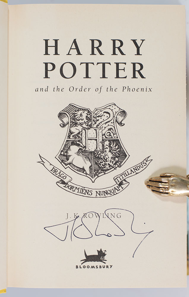 Harry Potter and the Order of the Phoenix.