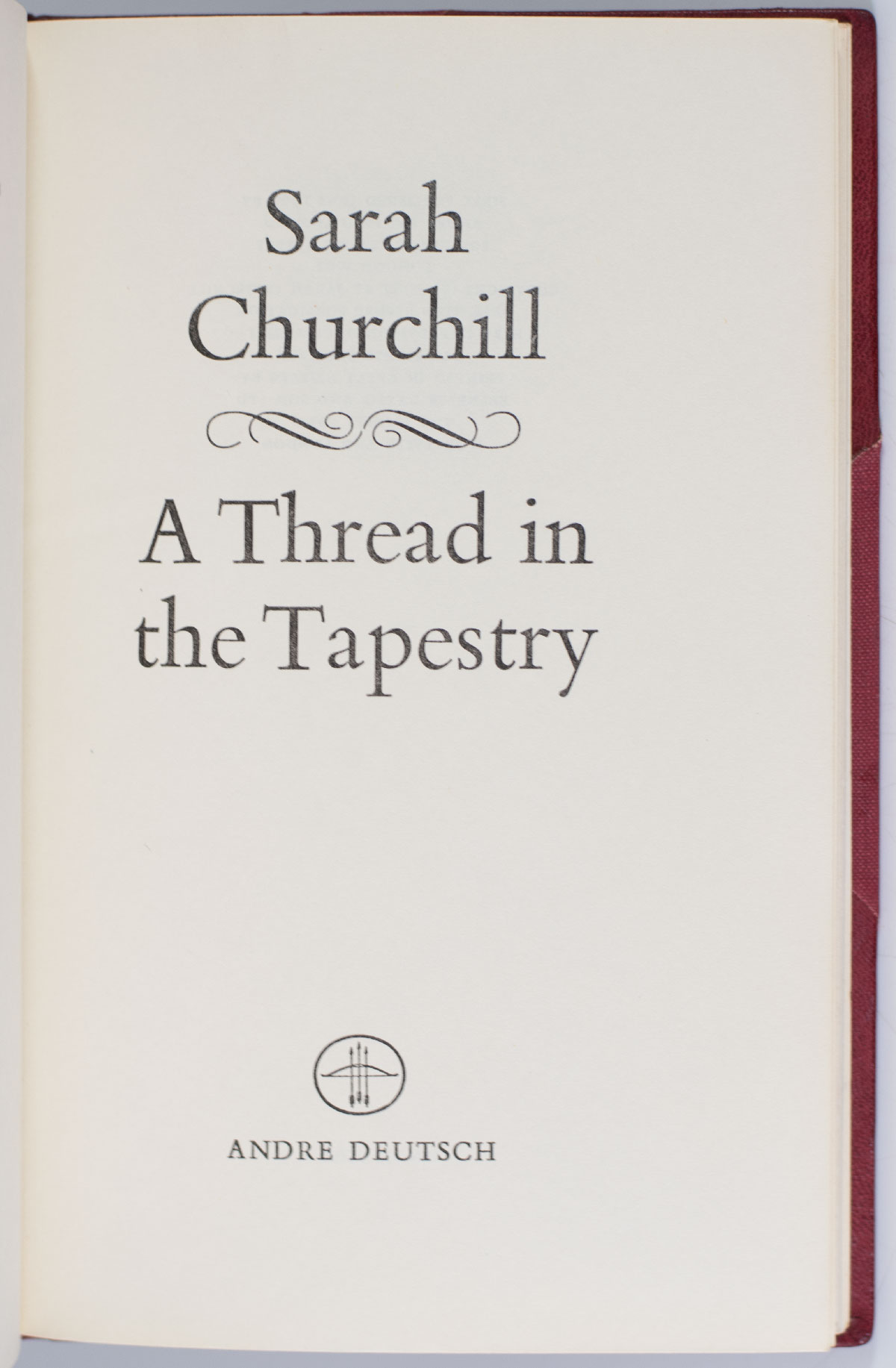 A Thread in the Tapestry.