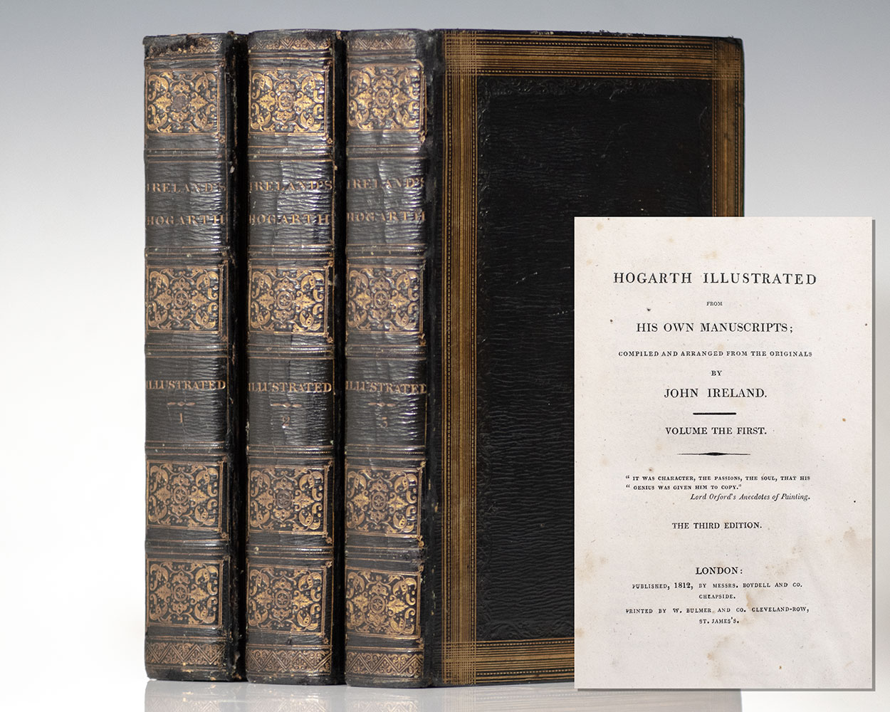 Hogarth Illustrated From His Own Manuscripts: Compiled and Arranged from the Originals by John Ireland.