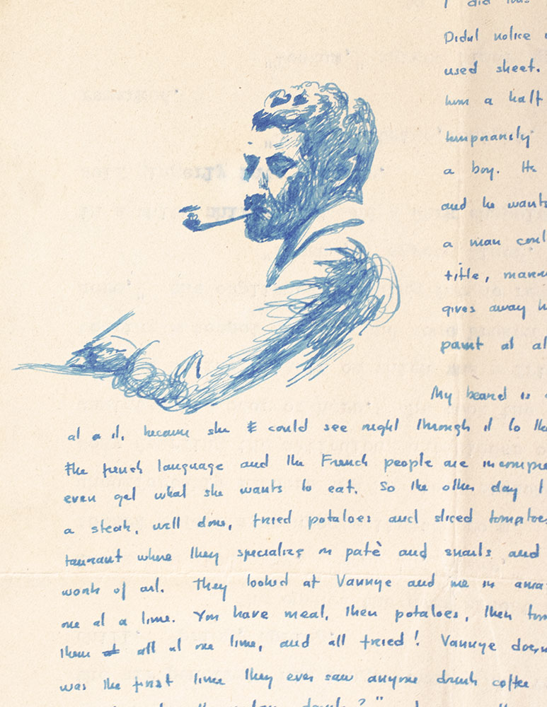 William Faulkner Autographed Signed Letters.