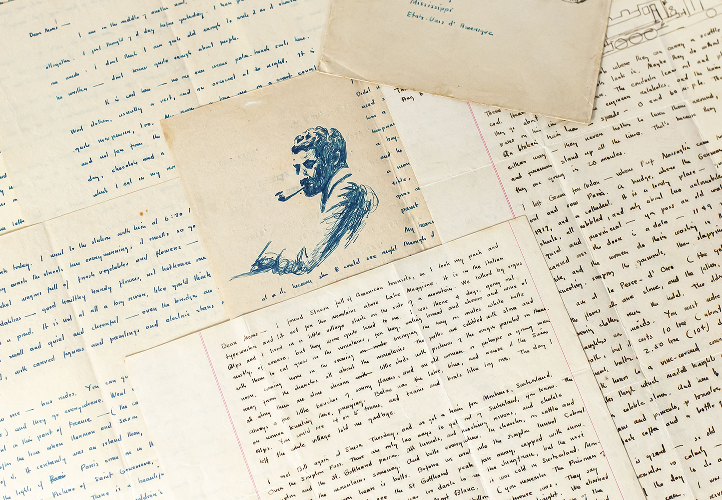 William Faulkner Autographed Letter Collection.