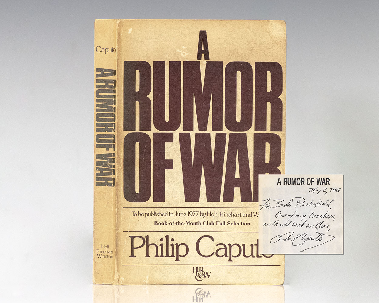 A Rumor of War.