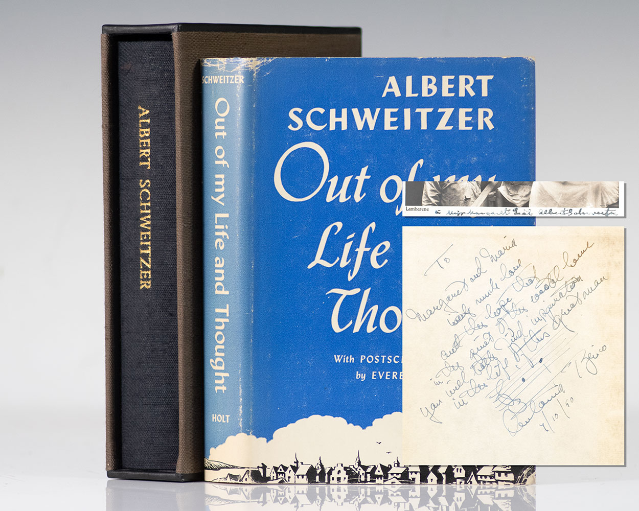 Out of My Life and Thought: An Autobiography.