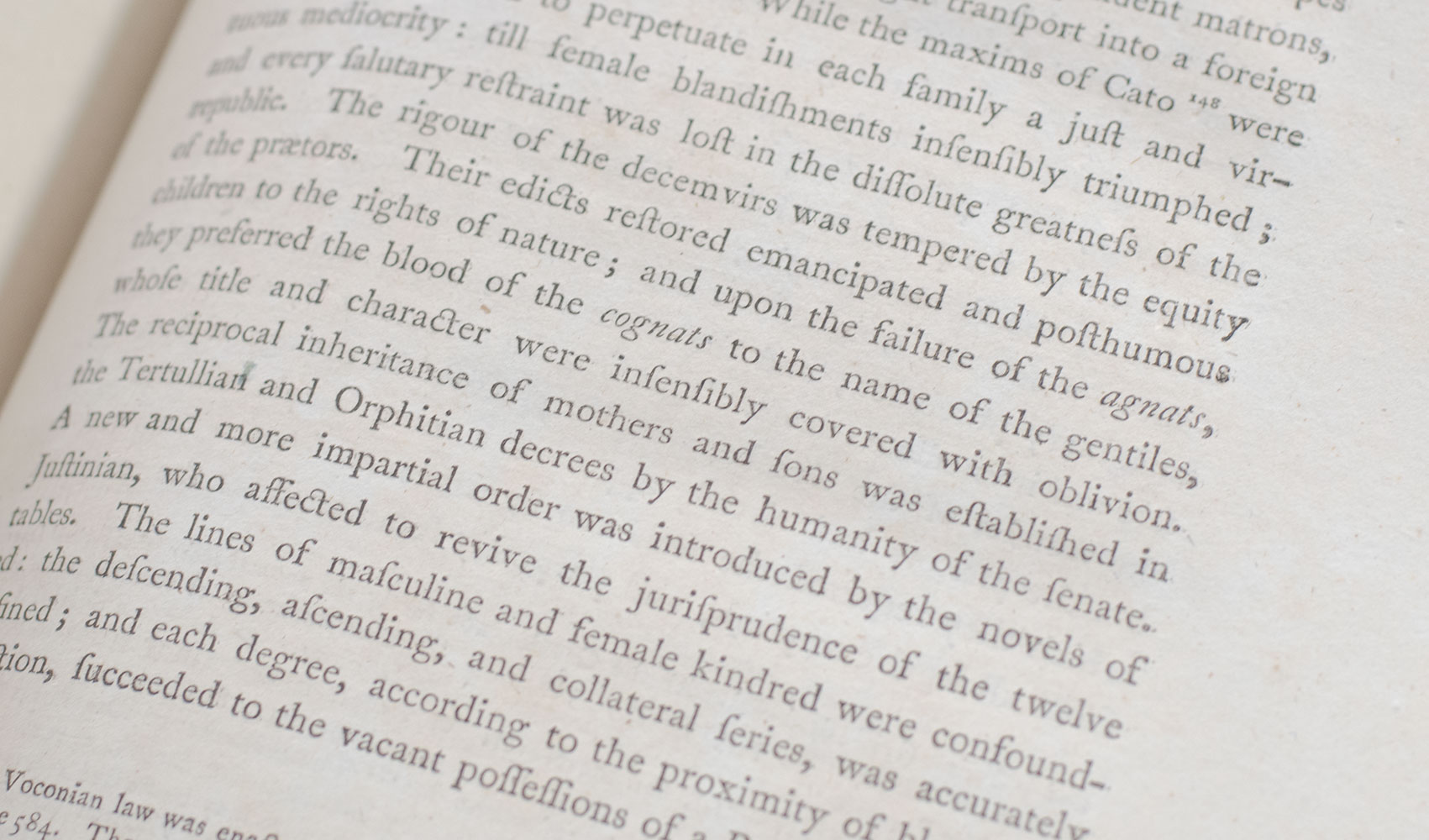 The History of the Decline and Fall of the Roman Empire.