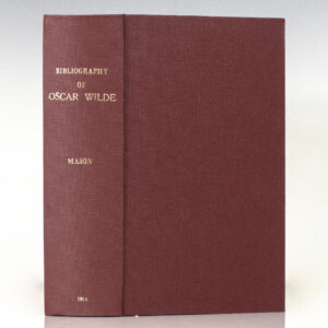 Bibliography of Oscar Wilde.