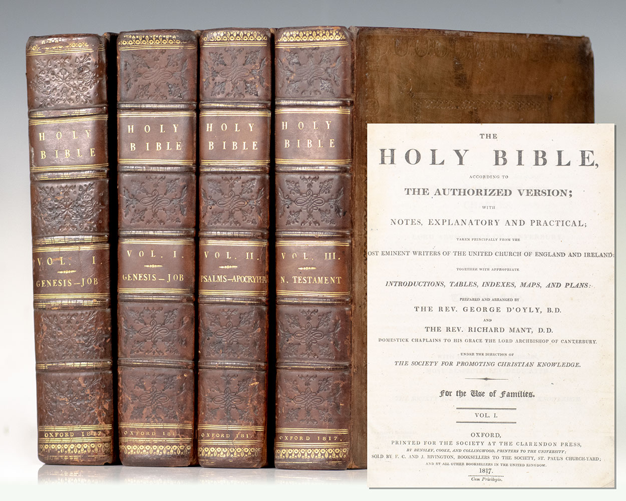 The Holy Bible, According to the Authorized Version; with Notes, Explanatory and Practical; Taken Principally From the Most Eminent Writers of the United Church of England and Ireland.