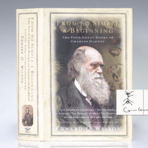 From So Simple A Beginning: Darwin's Four Great Books (Voyage of the Beagle, The Origin of Species, The Descent of Man, The Expression of Emotions in Man and Animals).