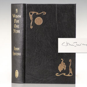 Signed Limited First Edition of John Irving's A Widow for One Year