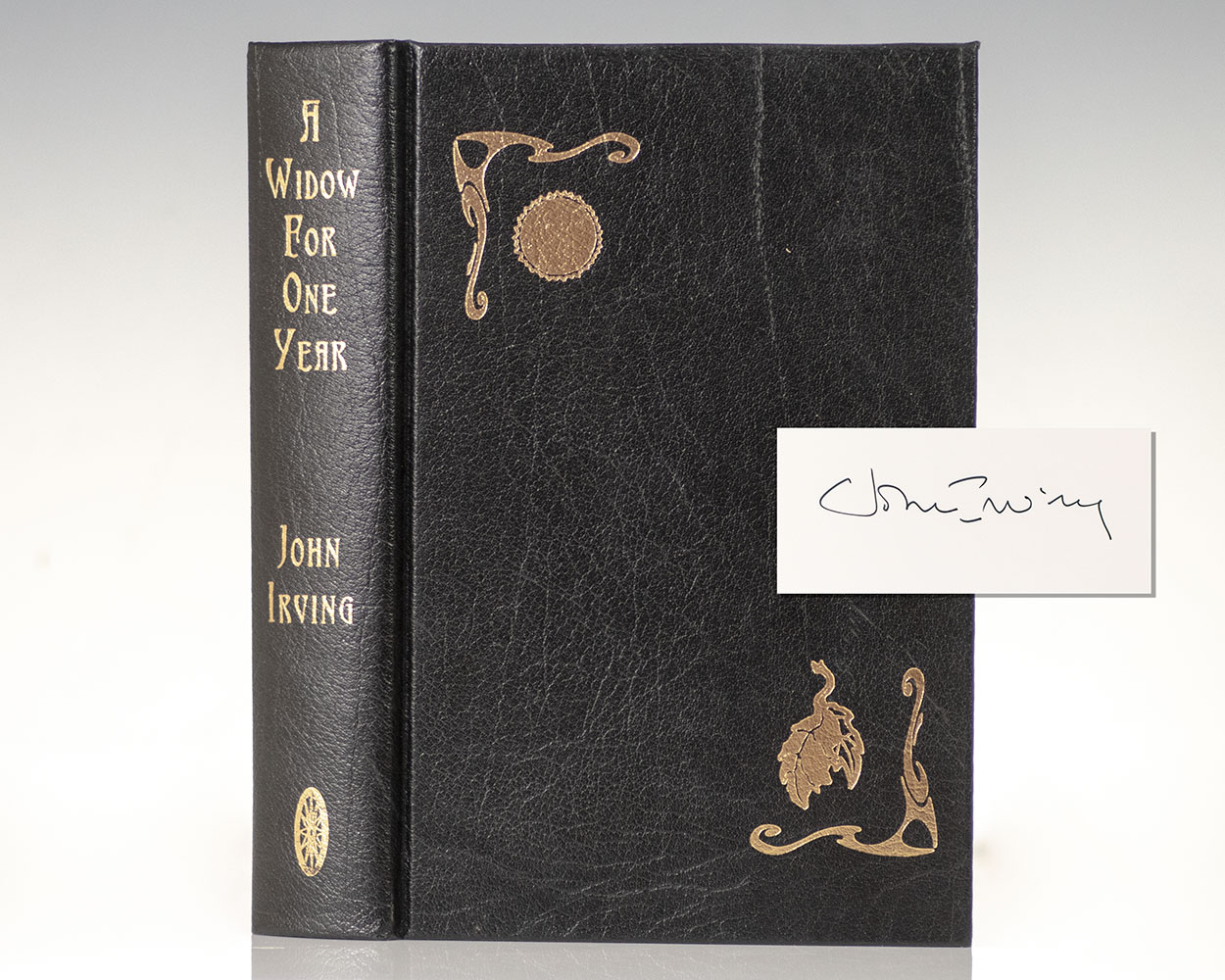 Signed Limited First Edition of John Irving's A Widow for One Year