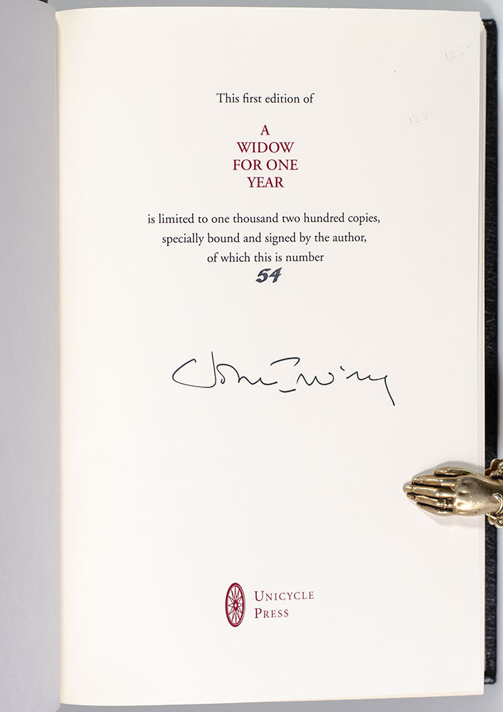 A Widow for One Year.