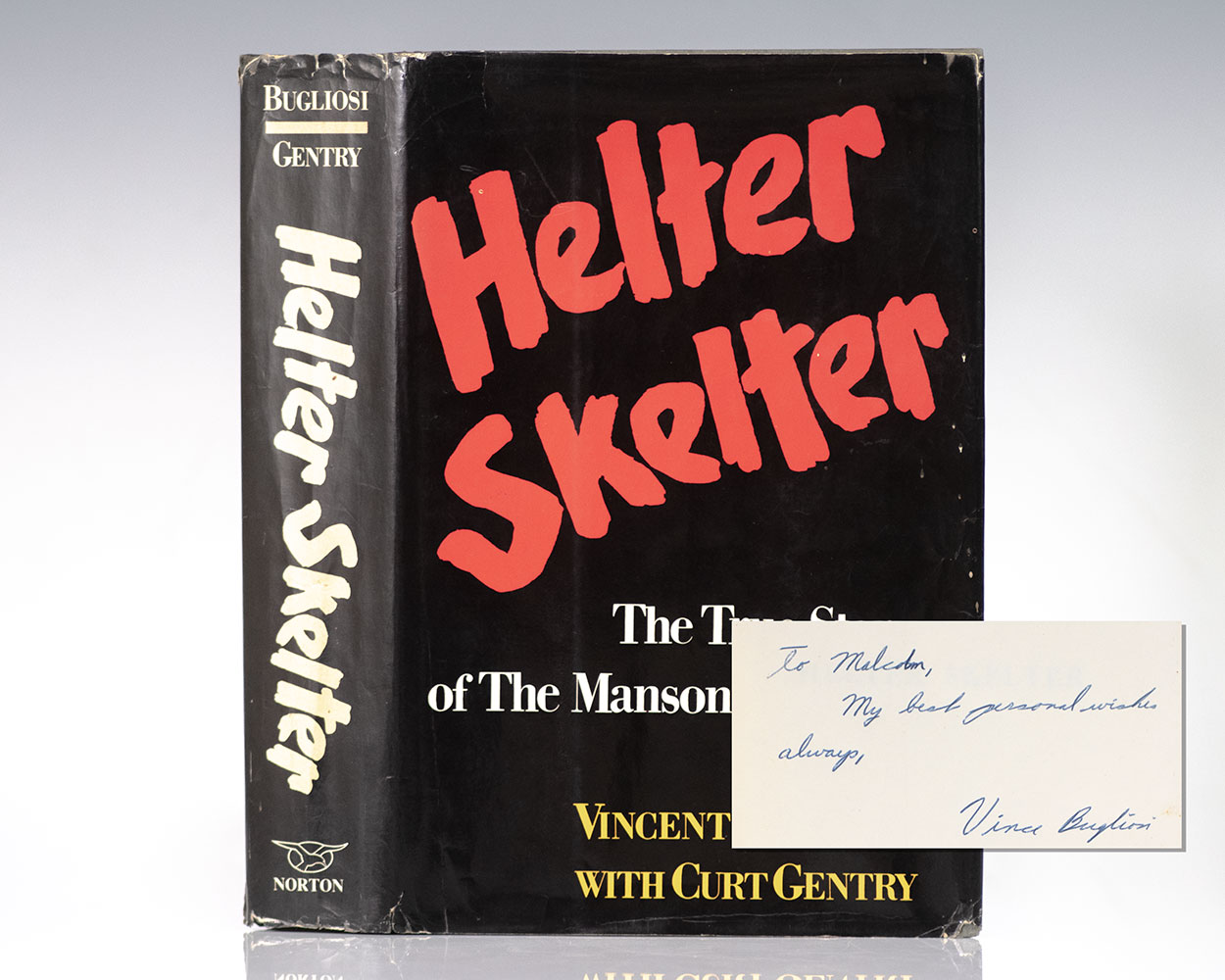 Helter Skelter: The True Story of the Manson Murders.
