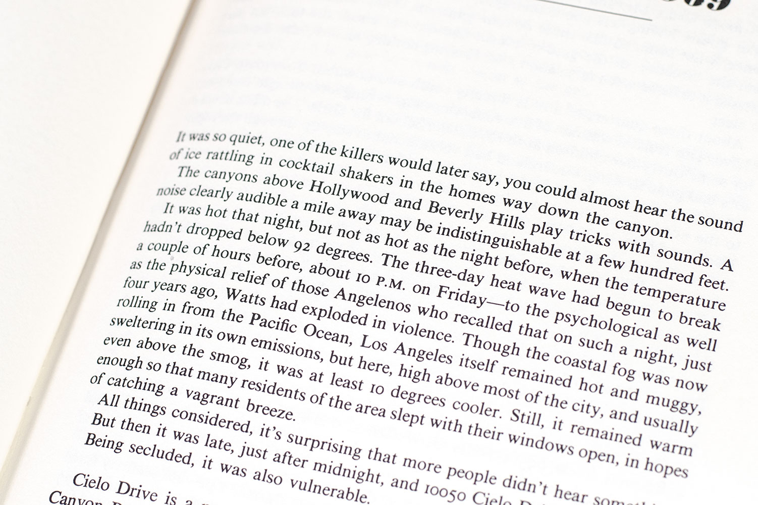 Helter Skelter: The True Story of the Manson Murders.