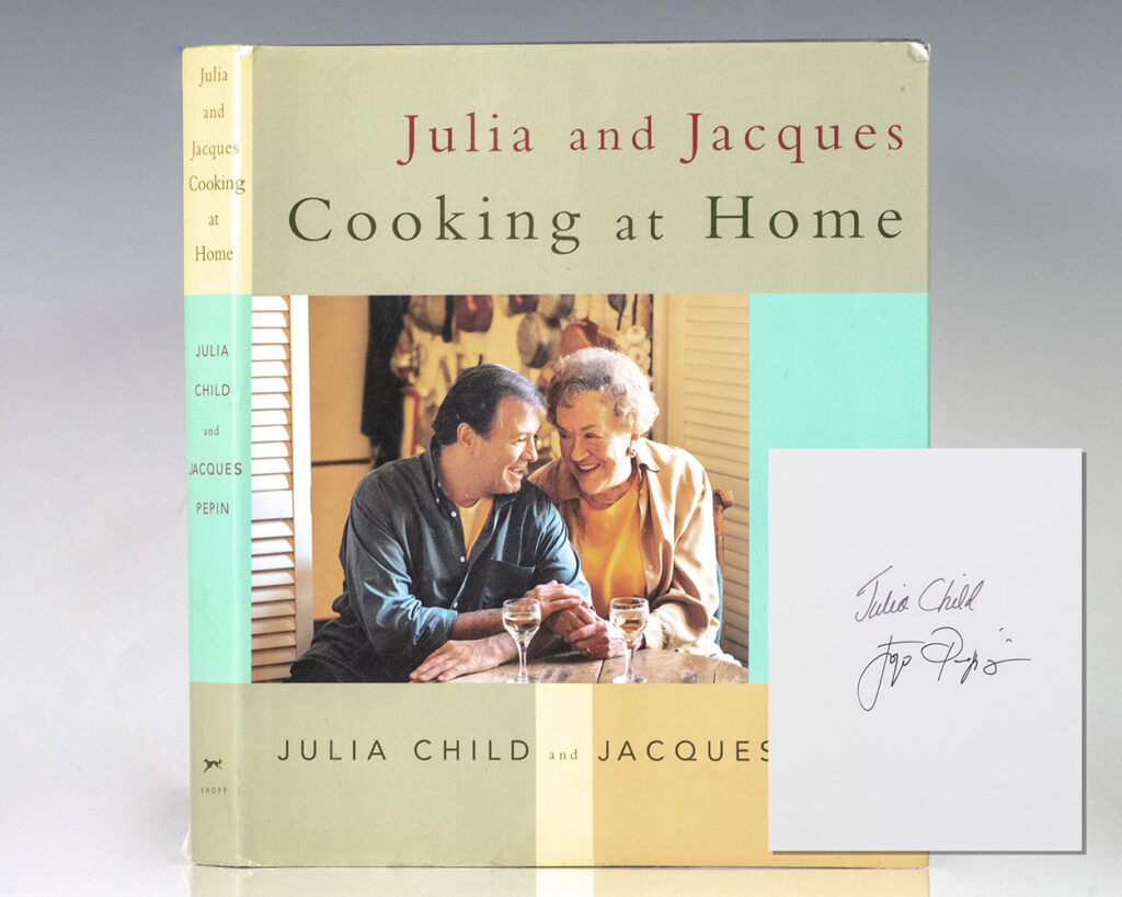 Julia and Jacques Cooking at Home: A Cookbook.