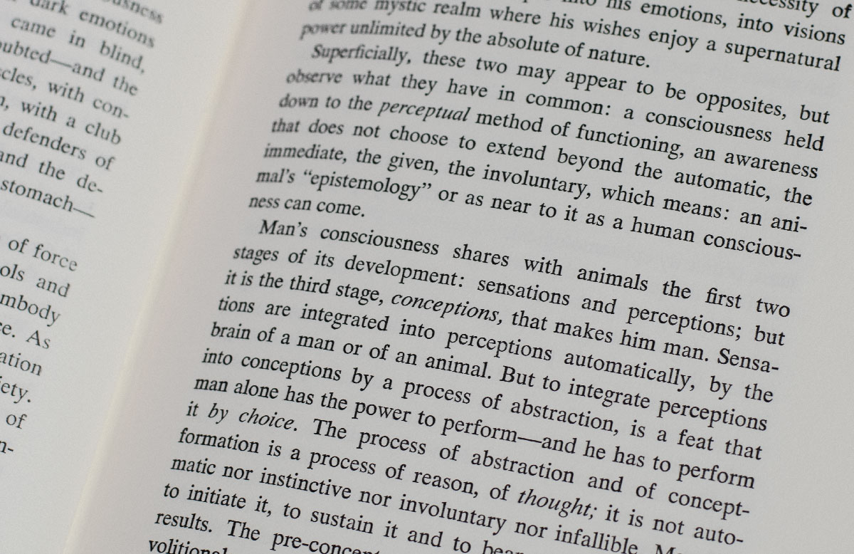 For the New Intellectual: The Philosophy of Ayn Rand.