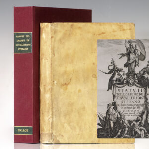Statuti dell'Ordine De' Cavalieri di S.to Stefano.