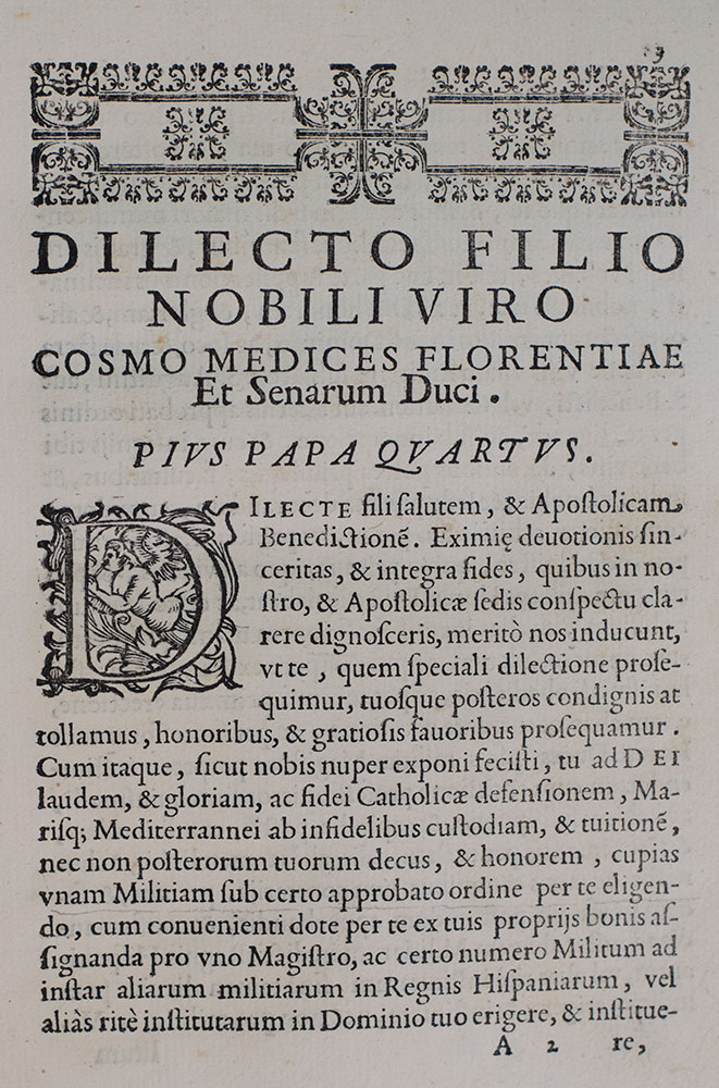 Statuti dell'Ordine De' Cavalieri di S.to Stefano.