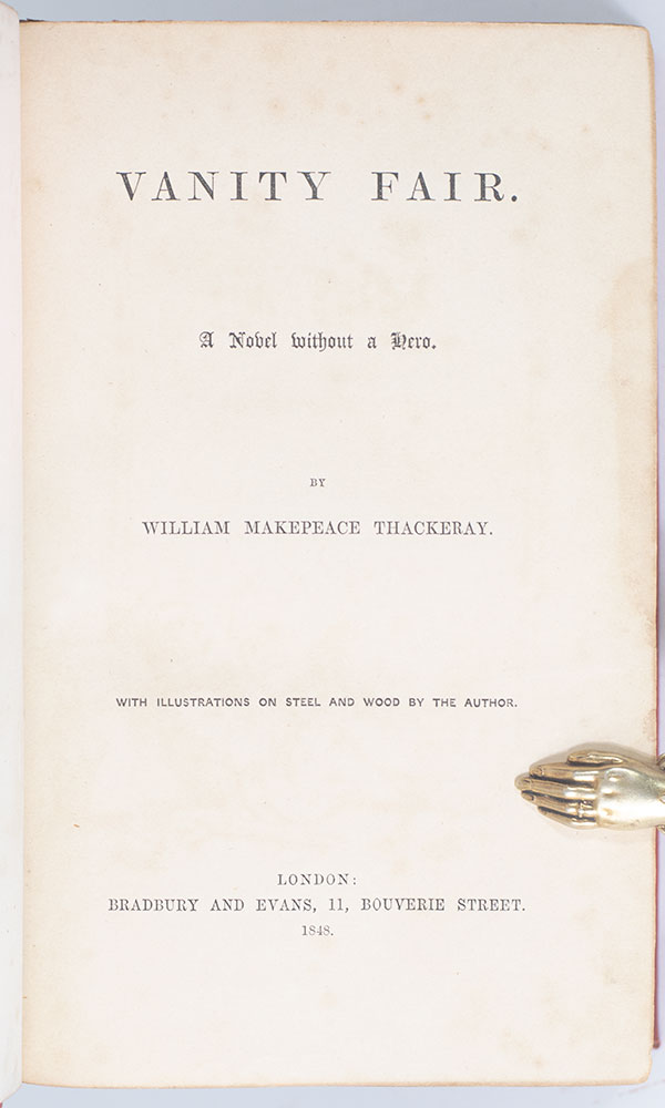 Vanity Fair: A Novel Without A Hero.