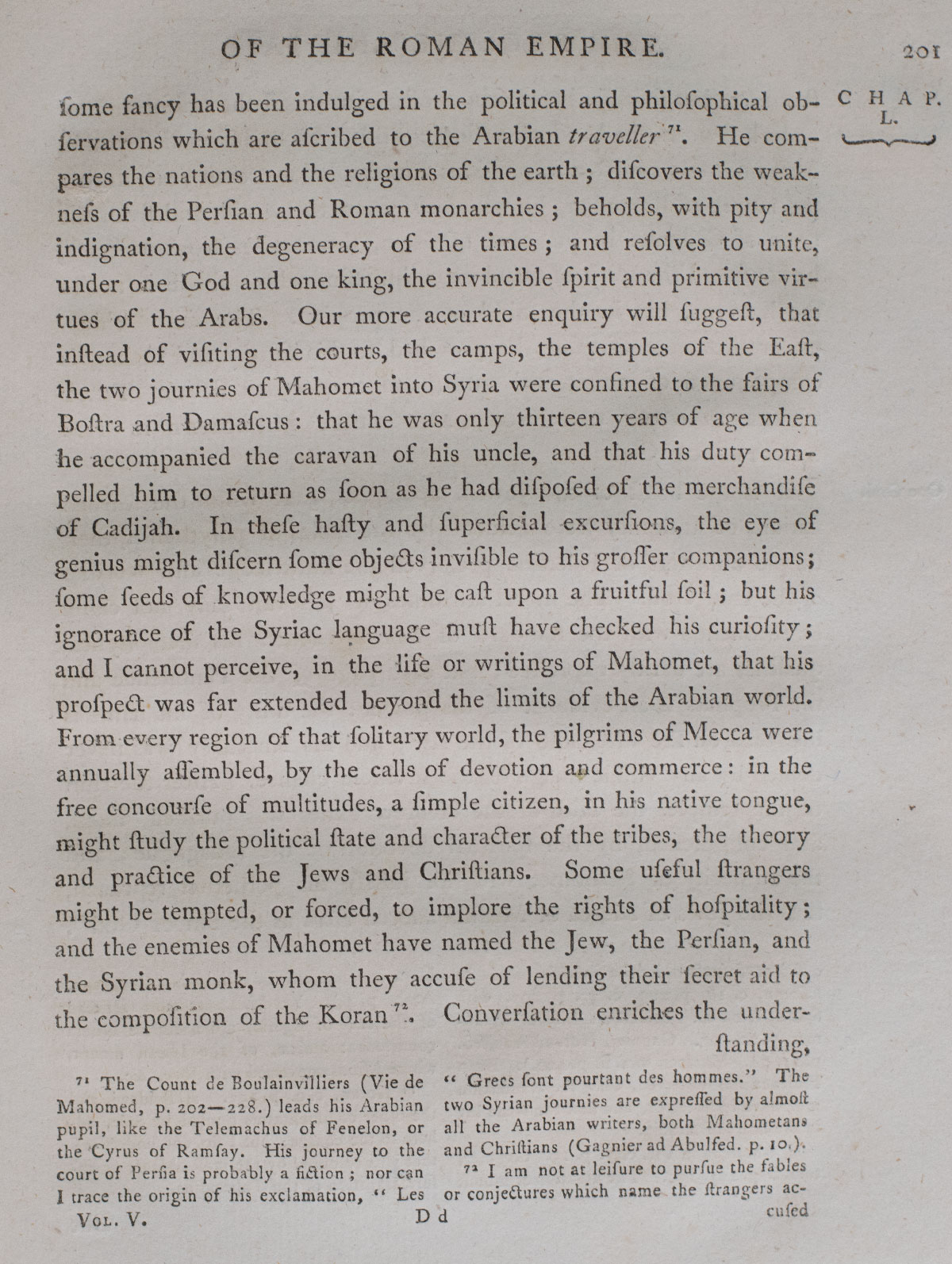 The History of the Decline and Fall of the Roman Empire.