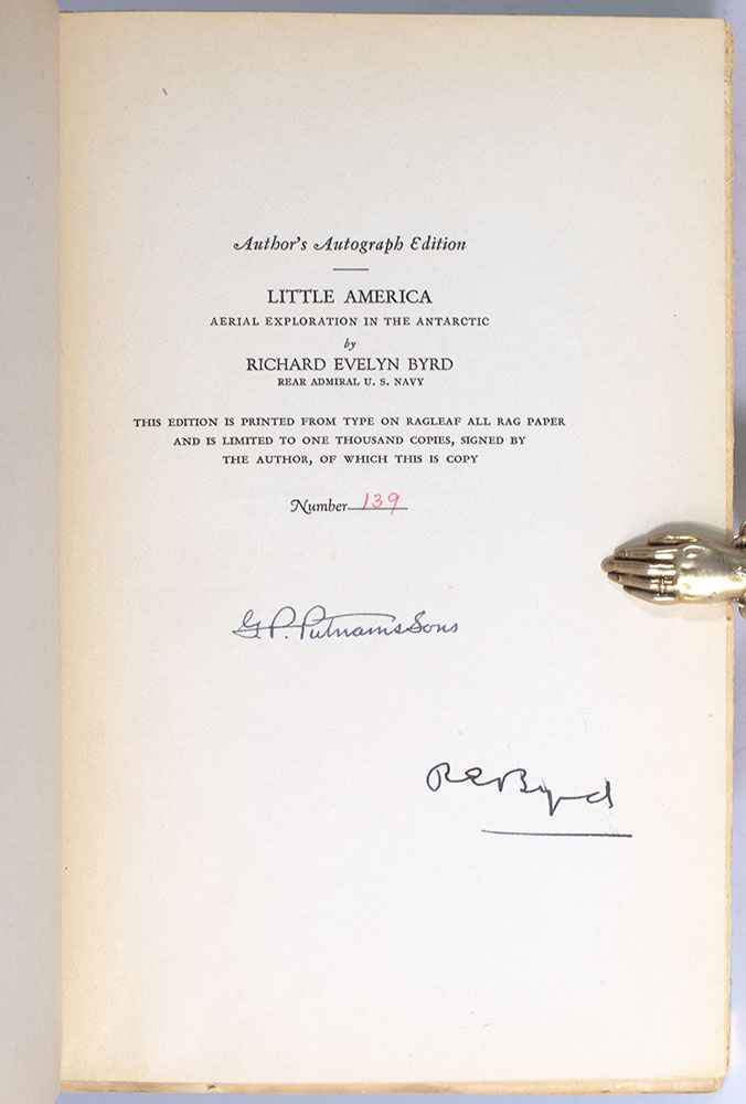 Little America: Aerial Exploration in the Antarctic The Flight to the South Pole.