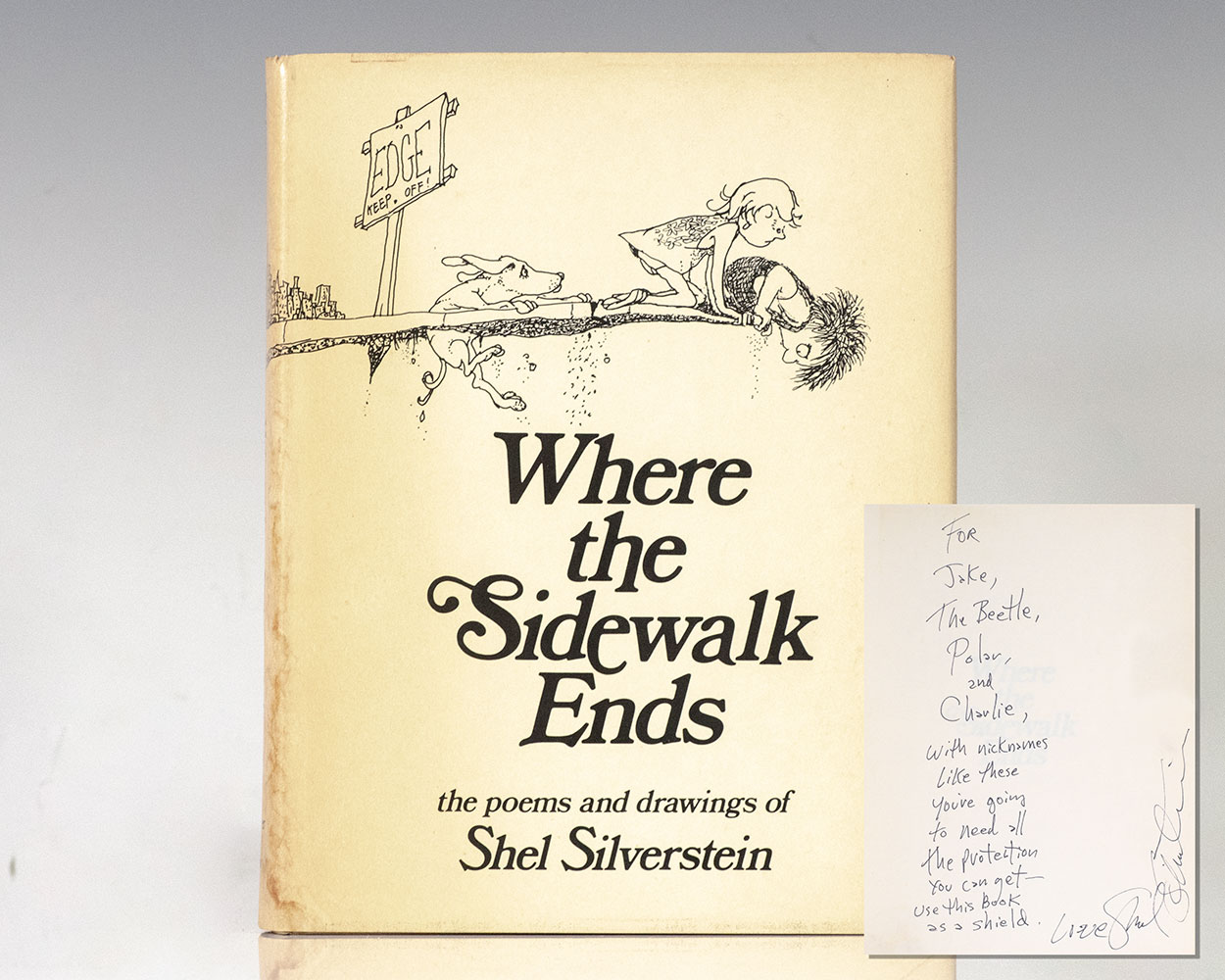 Where the Sidewalk Ends: Poems and Drawings.