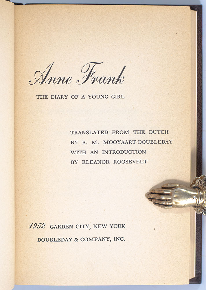 Anne Frank: The Diary of a Young Girl.