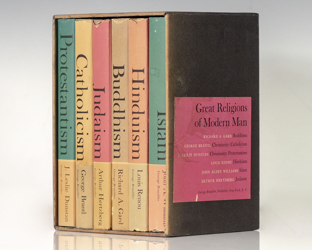 Protestantism, Catholicism, Judaism, Buddhism, Hinduism, Islam: Six-Volume Set of Great Religions of Modern Man.