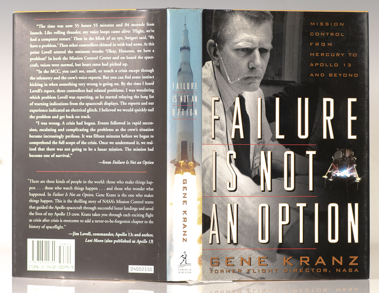 Failure Is Not An Option: Mission Control From Mercury to Apollo 13 and Beyond.