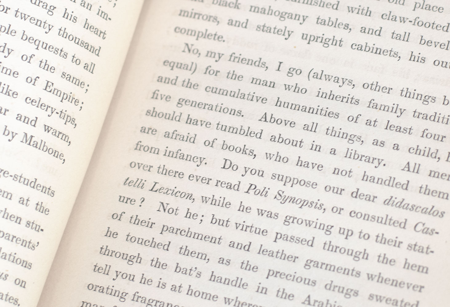 The Autocrat of the Breakfast-Table; The Professor at the Breakfast-Table; and The Poet at the Breakfast-Table.