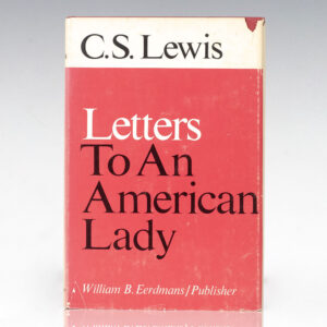 Letters to an American Lady.
