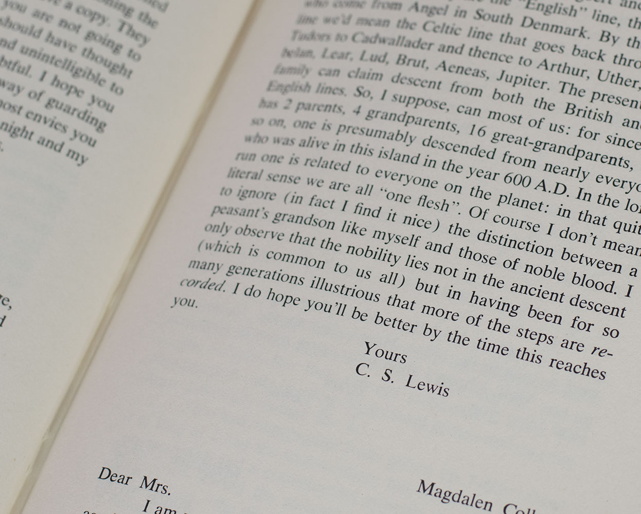 Letters to an American Lady.
