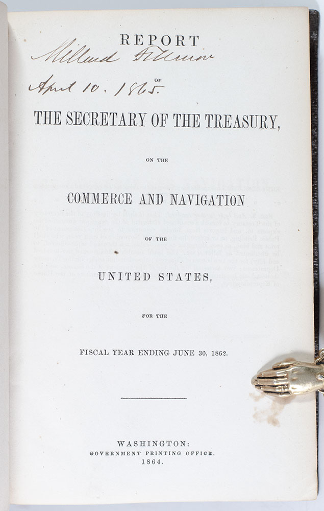 Report of the Secretary of the Treasury on the Commerce and Navigation of the United States for the fiscal year ending June 30, 1862.