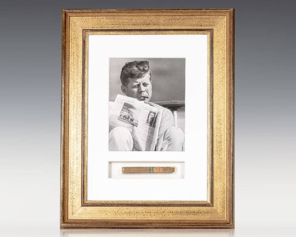 Rare unopened cigar from the collection of John F. Kennedy.