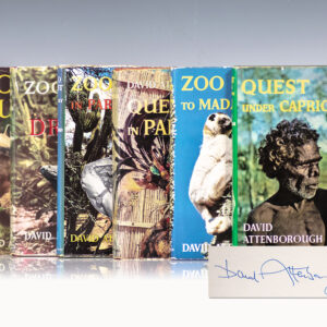 Complete Set: Zoo Quest To Guiana, Zoo Quest For A Dragon, Zoo Quest in Paraguay, Quest in Paradise, Zoo Quest To Madagascar, Quest Under Capricorn.