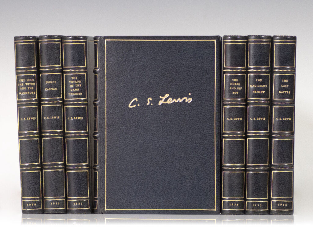 The Chronicles of Narnia Set: The Lion, the Witch and The Wardrobe, Prince Caspian, The Voyage of the Dawn Treader, The Silver Chair, The Horse and His Boy, The Magician’s Nephew, The Last Battle.