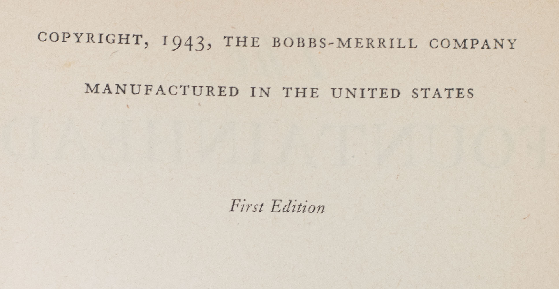 The Fountainhead and Atlas Shrugged.
