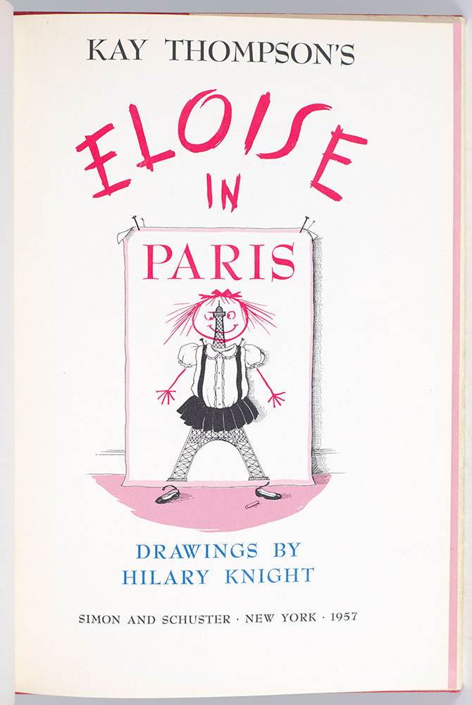 Eloise in Paris.