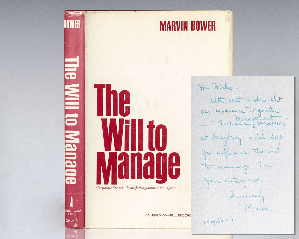 The Will To Manage: Corporate Success through Programmed Management.