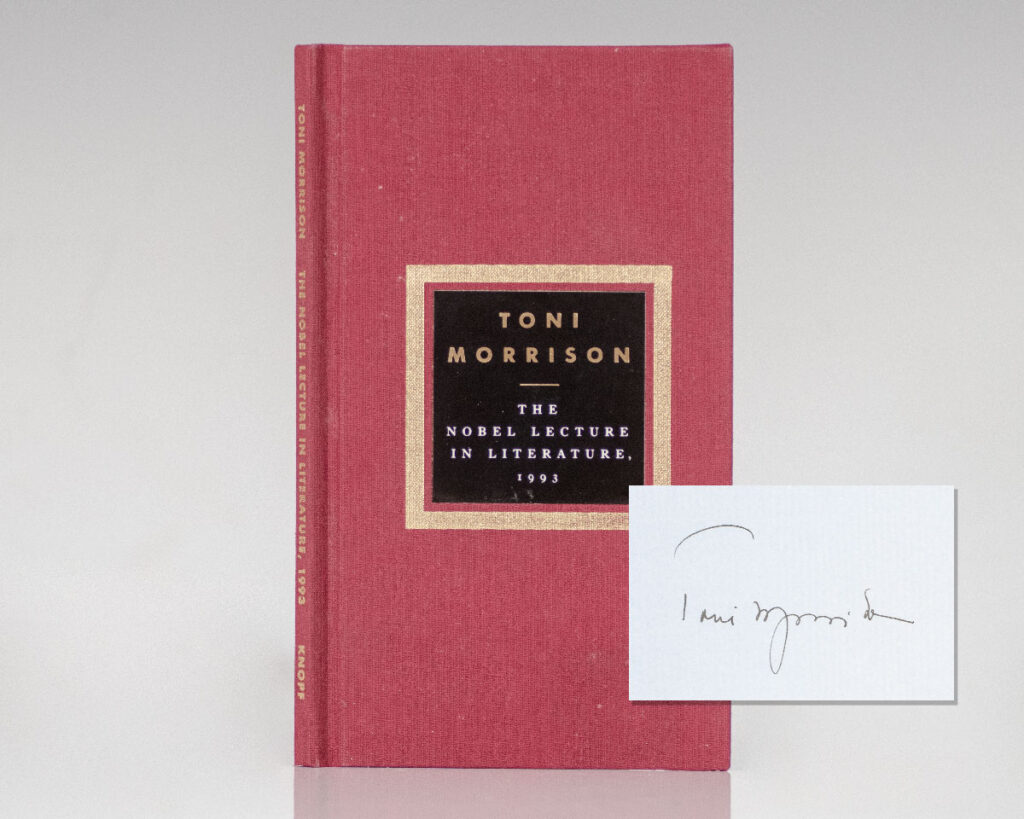 The Nobel Lecture in Literature.