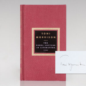 The Nobel Lecture in Literature.