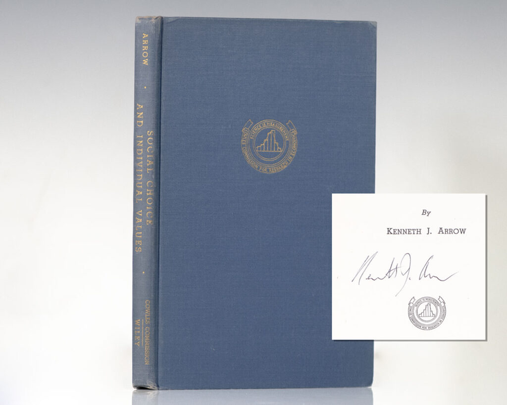 Social Choice and Individual Values.