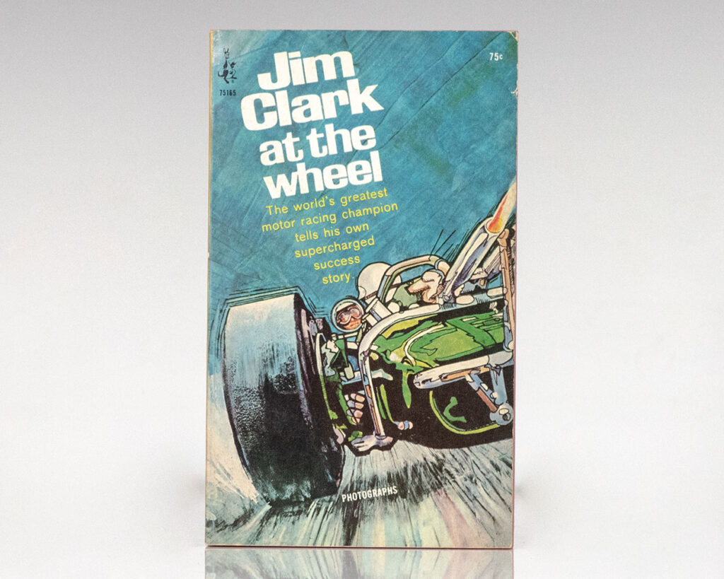 Jim Clark At The Wheel.
